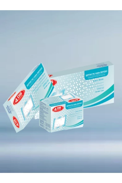 Su Geçirmez Şeffaf Pu Film Yara Örtüsü - Banyo Bandı(9cm-15cm) DS SAĞLIK 5 ADET - 4