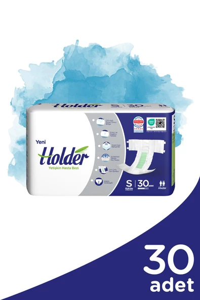 Holder Yetişkin Hasta Bezi Küçük Boy ( Small ) 30 Adet