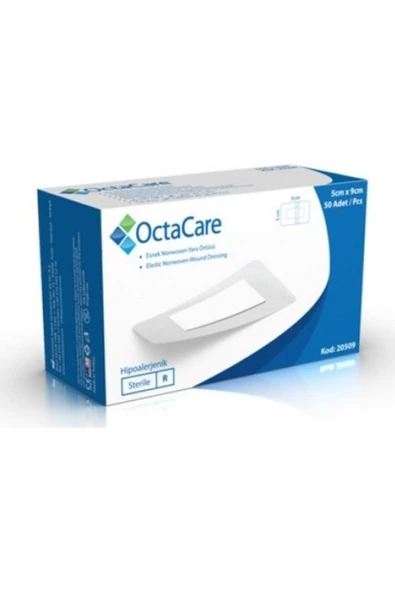 Usmed Octacare Steril Nonwowen Kumaş Yara Örtüsü - 5cmx9cm -50 Li Kutu