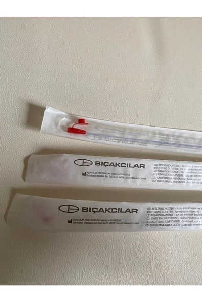 Bıçakcılar Beslenme Sondası Emzirme Destek Sistemi 5 Adet 4 Numara