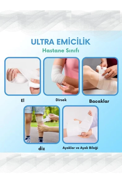 Hidrofil Sargı Bezi 10cm X 150cm -50 Adet - 2