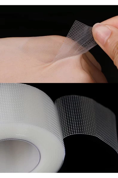Su Geçirmez Çok Fonksiyonlu Ayak Bakımı Bandajı - Yapışkanlı Elastik Topuk Sticker 2 Adet 2 Çeşit - 5