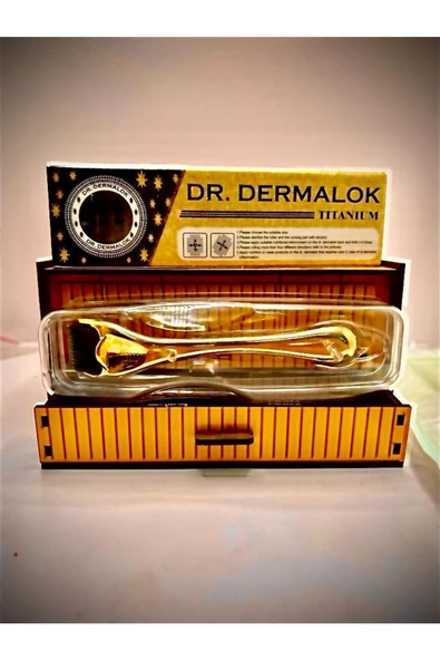 Dermaroller Gold Professional 0.5mm Saç, Sakal, Kaş Serum Kullanımına Uygun Yeni Seri - 2