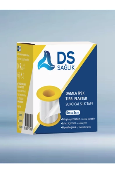 DS SAĞLIK Ipek Tıbbi Plaster 5 x 5cm 2 ADET FİYATIDIR