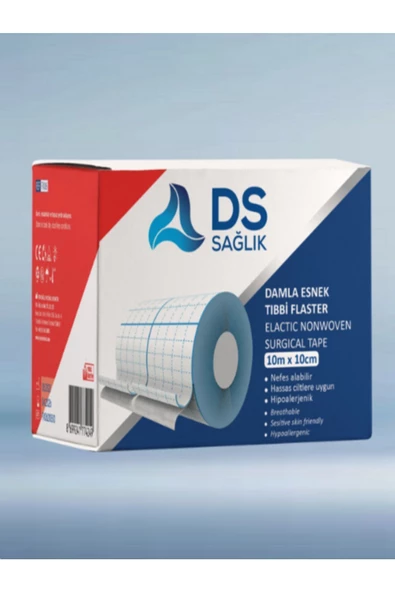 Esnek Tıbbi Flaster 10m-10 Cm (10 adet) DS SAĞLIK - 2