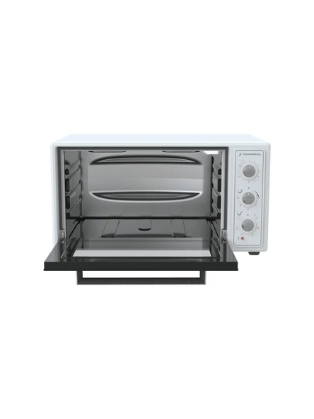 Termikel MO D6433C W 50 lt ÇİFT Cam Beyaz Mini Fırın - 5