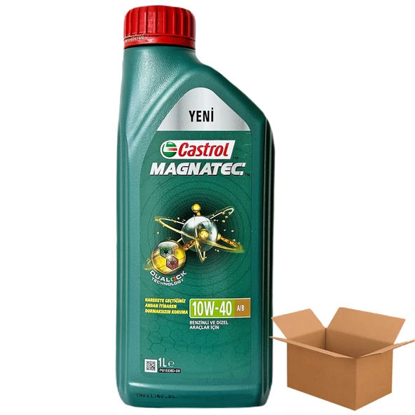 Castrol Magnatec A/B 10W-40 Motor Yağı 12 x 1 Litre (1 Koli)