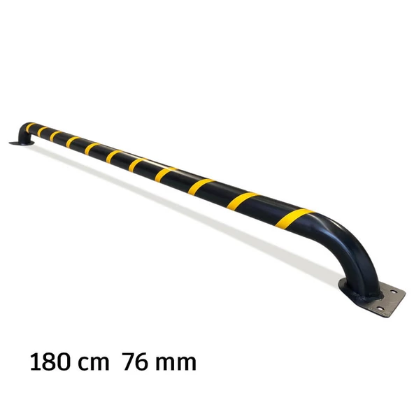 Araç Park Yeri Malzemeleri Otopark Stoperi Araç Stoperi Otopark Bariyeri 180cm Ø76mm 2.5mm