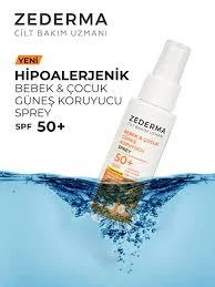 Zederma Bebek & Çocuk Güneş Koruyucu Sprey SPF50+ 75 ml - 3