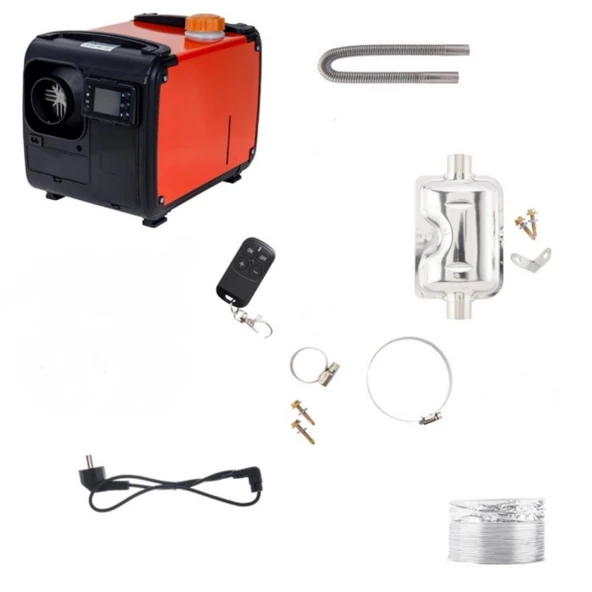 5 Kw 12v-24v-220 Volt Webasto Taşınabilir Dizel Isıtıcı Yatek Karavan Tekne - 2