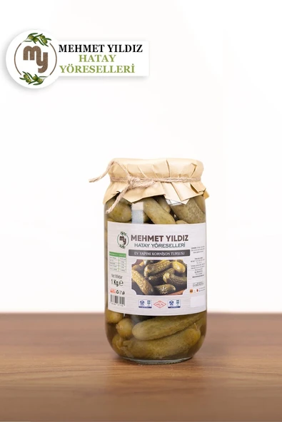 Ev Yapımı Kornişon Turşusu 1 kg - 2