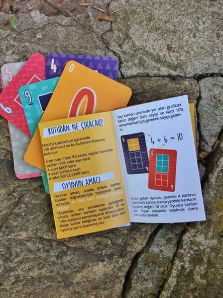 Mati 10 Çocuk Öğretici Zeka Oyunu 10 - Akıldan Toplamayı Geliştiren Aile Boyu Akıl Oyunu - 4