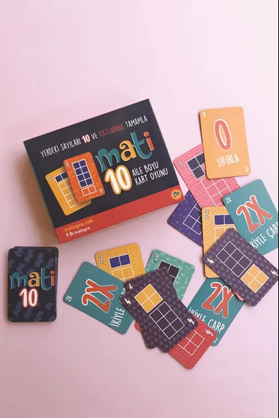 Mati 10 Çocuk Öğretici Zeka Oyunu 10 - Akıldan Toplamayı Geliştiren Aile Boyu Akıl Oyunu - 2