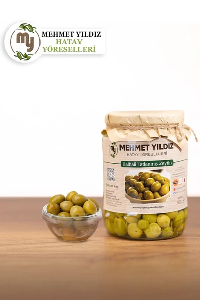 Halhali Tatlanmış Zeytin 500g