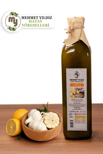 Limon Sarımsak Kürü 750 ml