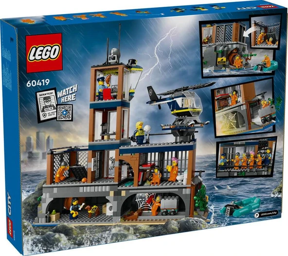 Lego City Polis Hapishane Adası 60419 - Resim 4