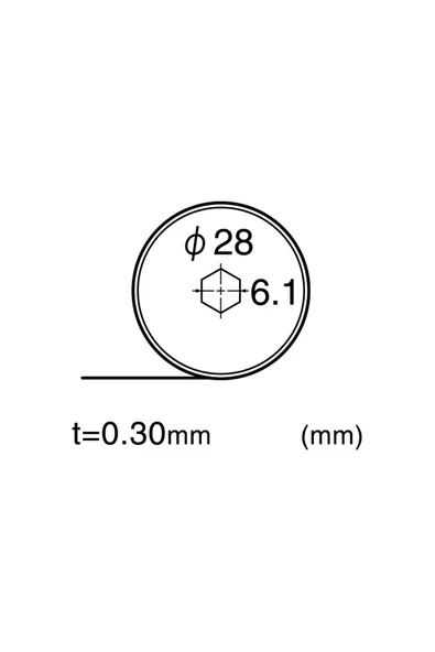 NT CUTTER JAPAN BR-28MM Yuvarlak Bıçak Rulet Disk Kumaş Kesici Yedek Bıçağı