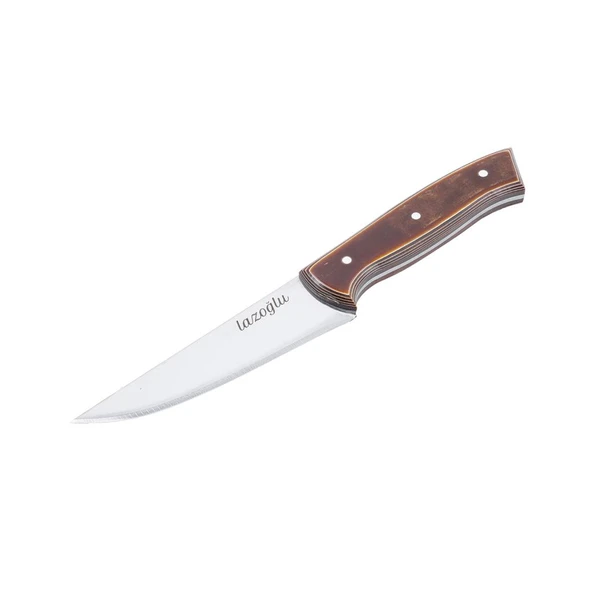 Kasap Bıçağı - Lazoğlu - No:2, 27 Cm - El Yapımı - Doğrama - Kesim - Kurban - 3