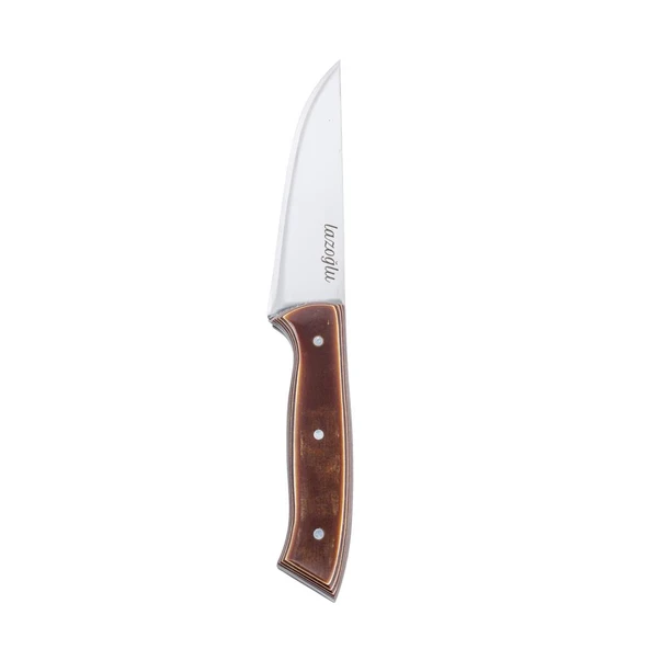 Kasap Bıçağı - Lazoğlu - No:2, 27 Cm - El Yapımı - Doğrama - Kesim - Kurban - 4