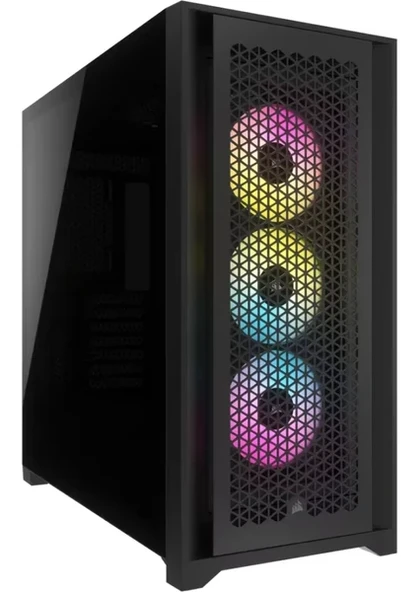 Corsaır Icue 5000D Rgb Aırflow Mid-Tower Case, Siyah (CC-9011242-WW)