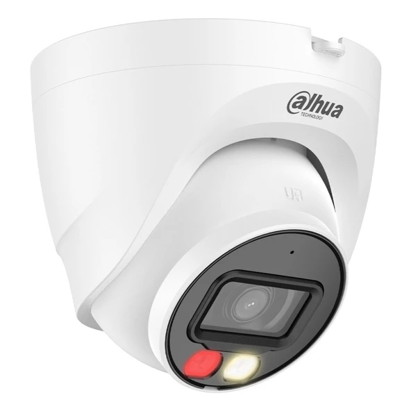 Dahua HDW1249T-S-IL 2Mp 2.8mm Akıllı Çift Işıklı Dome Kamera (30m IR+30m) - 3