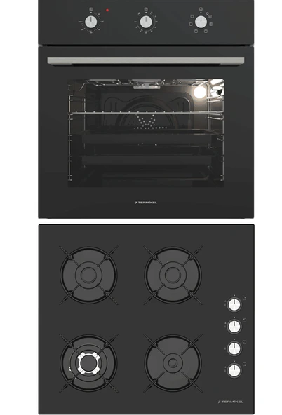 Termikel Ankastre Set (BO O6435C B + BH P6194C B) ürün görseli 1