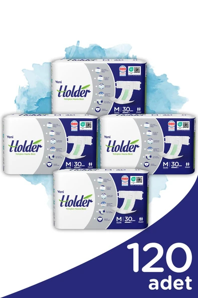 Holder Yetişkin Belbantlı Hasta Bezi Medium 30 x 4 Adet - 2