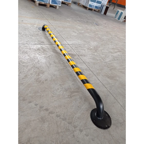Araç Stoperi Birim Otopark Stoperi Bariyeri Araç Park Demiri Üretimi 200cm Ø76mm 2mm - 5