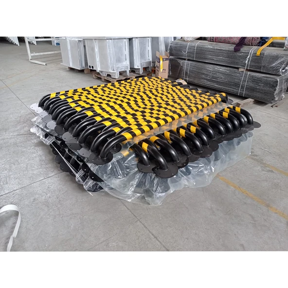 Araç Stoperi Birim Otopark Stoperi Bariyeri Araç Park Demiri Üretimi 200cm Ø76mm 2mm - 2