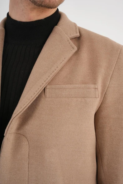 Chill Vizon Erkek Kaşe Kaban - 4