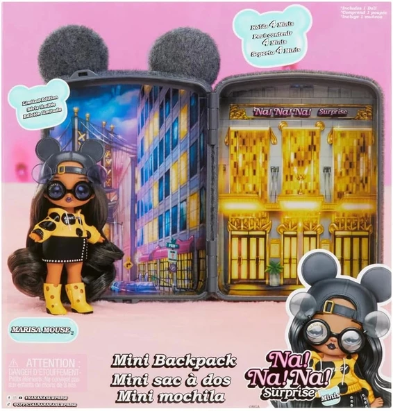 Na! Na! Na! Suprise Bebeği Sırt Çantalı Marisa Mouse - 5