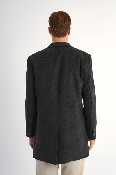 Chill Füme Erkek Kaşe Kaban - 3