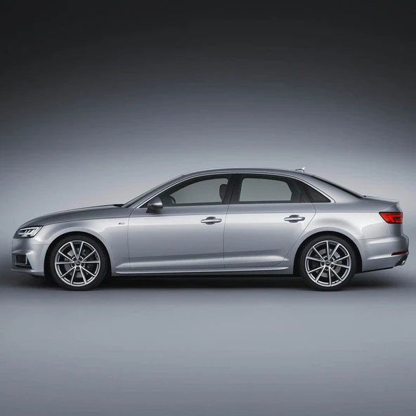 Audi A4 2016-2020 Şifreli Bijon Kapağı Koyu Gri 4 Adet 4M0601173A - 2