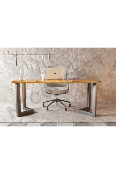 NT Concept Onvo Ntconcept Masif Ağaç Ofis Ve Çalışma Masası(75cm-180cm)
