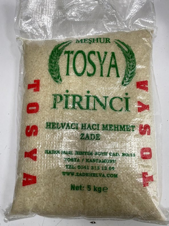 Zade Helva YAŞAR PİRİNCİ - 5 KG TORBA - 1