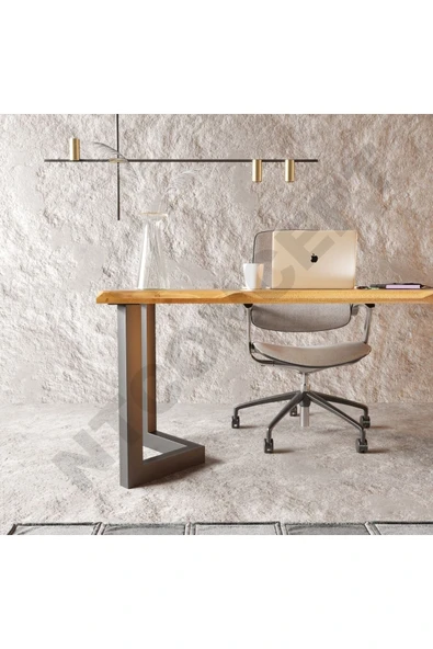 NT Concept Tena Ntconcept Masif Ağaç Ofis Ve Çalışma Masası(75cm-120cm) - 2