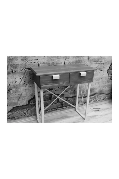 NTCollection NTConcept Masif Ahşap Dresuar - 3