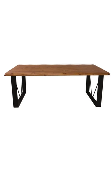 NT Concept Ntconcept Doğal Ahşap Yemek Ve Toplantı Masası 100cm-210cm