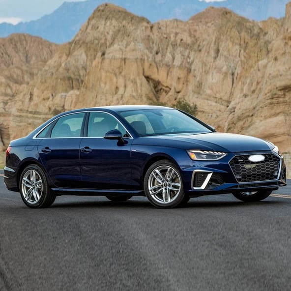 Audi A4 2021-2024 Şifreli Bijon Kapağı Koyu Gri 4 Adet 4M0601173A - 2