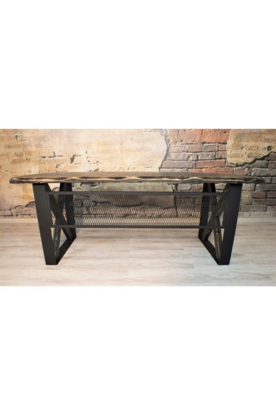 NT Concept Ntconcept Masif Ağaç Ofis Ve Çalışma Masası(100cm-200cm) - Resim 2