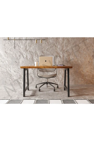 NT Concept Tuale Ntconcept Masif Ağaç Ofis Ve Çalışma Masası(75cm-120cm)