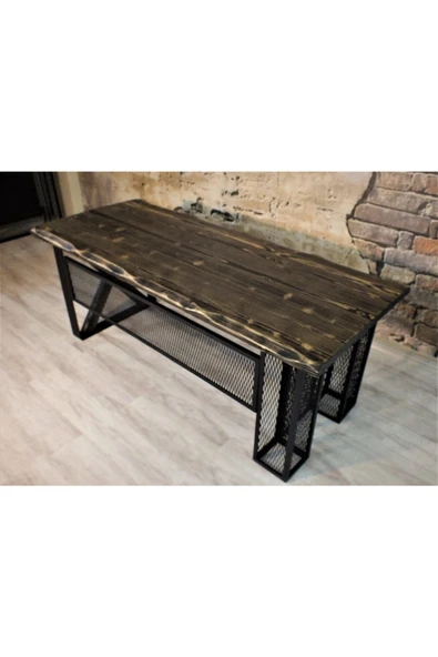 NT Concept Ntconcept Masif Ağaç Ofis Ve Çalışma Masası(85cm-180cm)