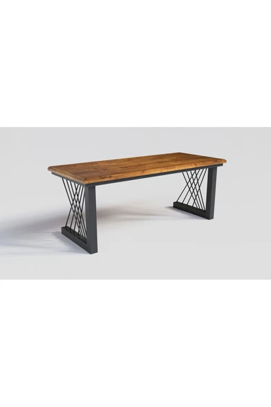 NT Concept Ntconcept Doğal Ağaç Ofis Masası(85cm-180cm) - 1