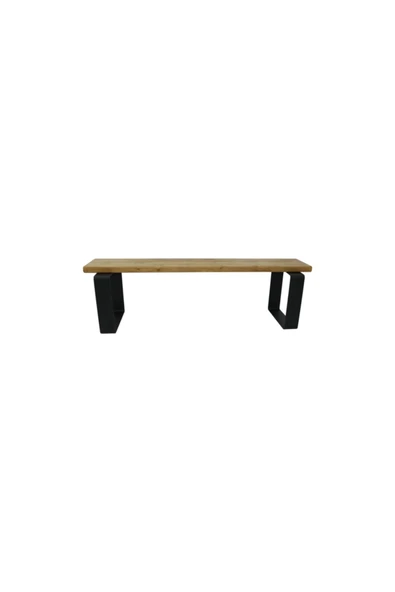 NT Concept Ntconcept Masif Ağaç Bank - 120cm - 3