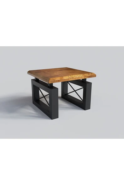 NT Concept Ntconcept Doğal Ahşap Sehpa(60cm-60cm)renk Seçenekli