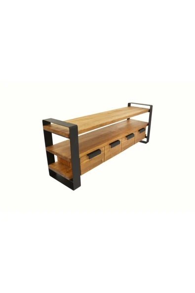 NT Concept Ntconcept Masif Ağaç Tv Stand(160cm) - 2