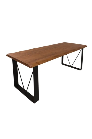 NT Concept Ntconcept Masif Ağaç Çalışma Ve Ofis Masası(85cm-240cm) - Resim 2