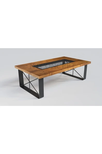 NT Concept Ntconcept Rona Masif Ahşap Sehpa(75cm-100cm-h44cm) - 2