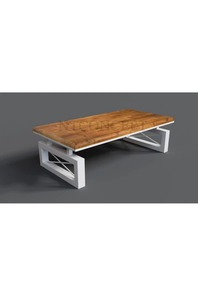 NT Concept Ntconcept Min Doğal Ahşap Sehpa(75cm-160cm-h44cm) - 2