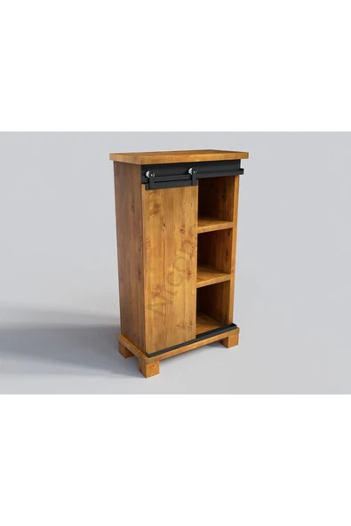 NT Concept Ntconcept Doğal Ağaç Ofis Dolabı(60cm-h150cm-41cm)